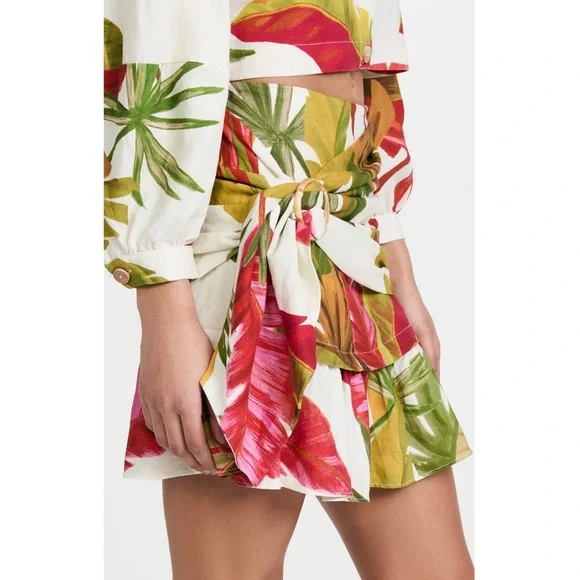 FARM Rio Spring Forest Mini Skirt - Picture 4 of 8